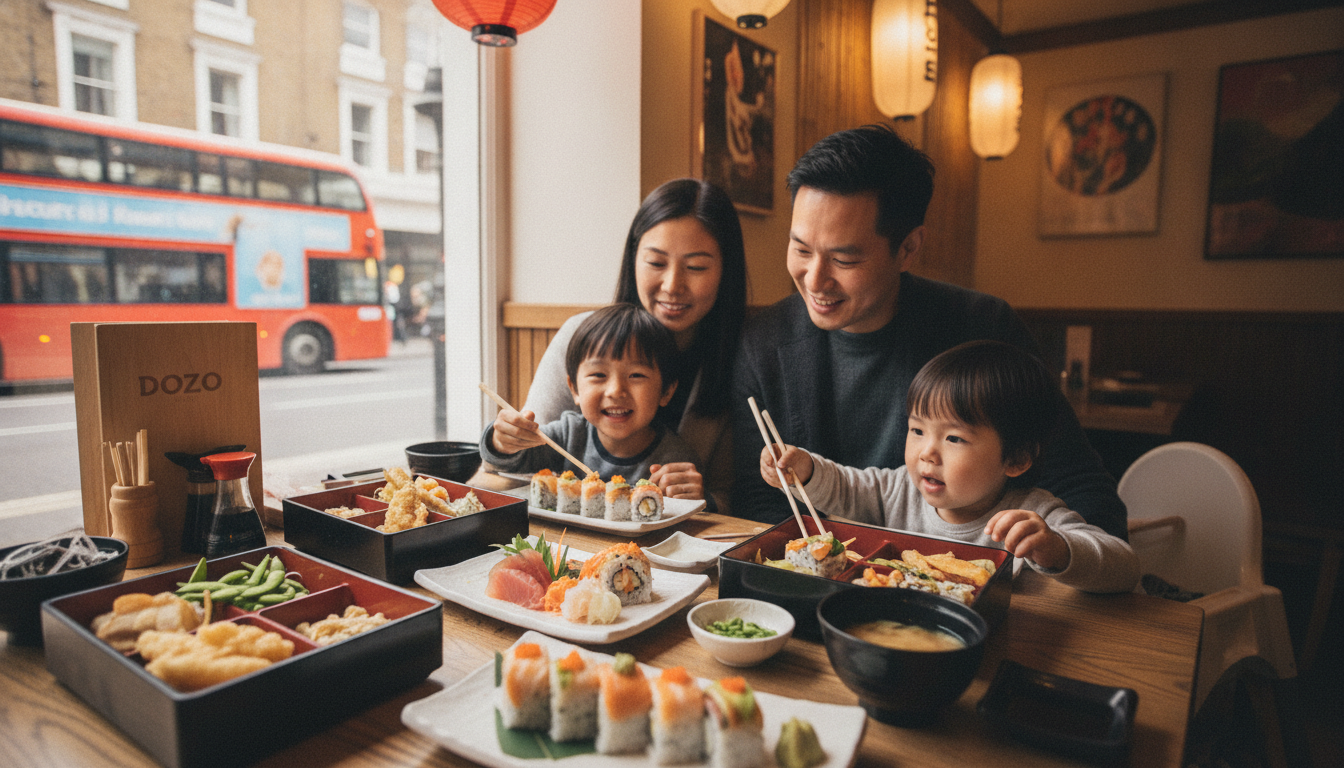 Family Japanese Restaurant London: Kid-Friendly Dining in SW7